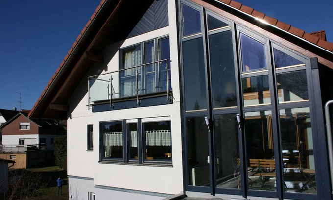 Bad Buchau Wohnung | Apartment 'Bauerngarten - 2' with Private Terrace, Private Garden and Wi-Fi