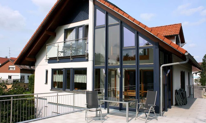 Bad Buchau Wohnung | Apartment 'Bauerngarten - 1' with Private Terrace, Private Garden and Wi-Fi