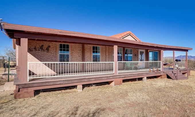 Vail Haus | Sonoita Home on Horse Ranch: Adjoins Empire Ranch!