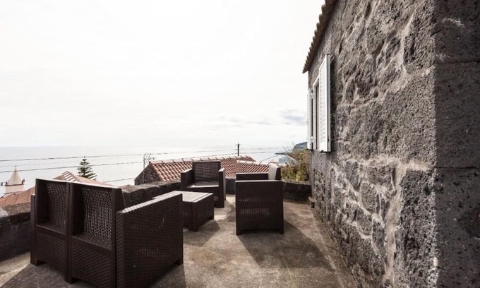 Pontas Negras Haus | Vacation Home "Casas Dos Vinagreiros - Isabel" with Sea View, Private Terraces & Wi-Fi