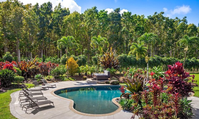 Kalihiwai Haus | Kauai's #1 Family Vacation Rental with Pool, Spa, Pickleball and Private Gym