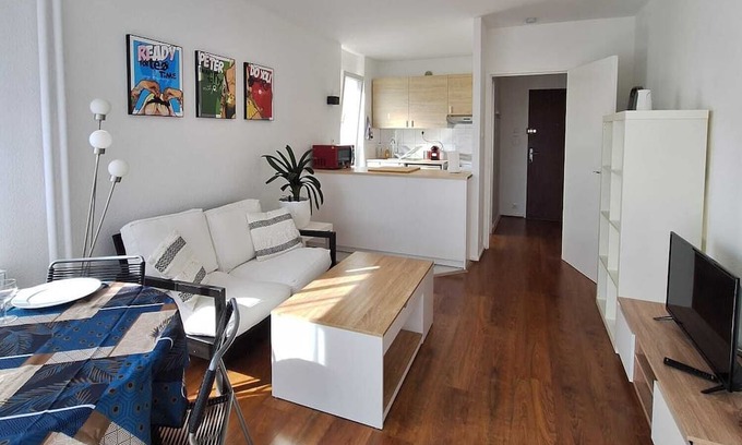 Esplanade Wohnung | Résidences des Épicuriens- Strasbourg Centre Charmant F2 Tout Confort