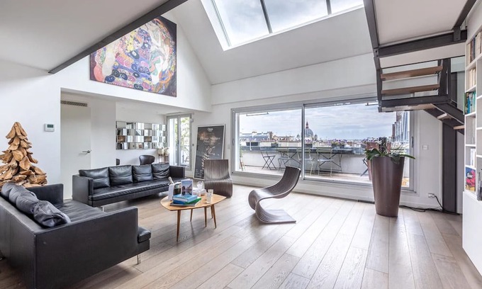 L'Europe Wohnung | Magnifique duplex proche du parc Monceau