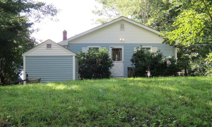 Sanford Hütte | Delightful waterfront home offers fun and relaxation for all who venture here!