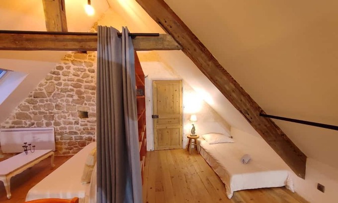 Kernascleden Wohnung | Appartement Spacieux Dans Ancienne Bâtisse Bretonne