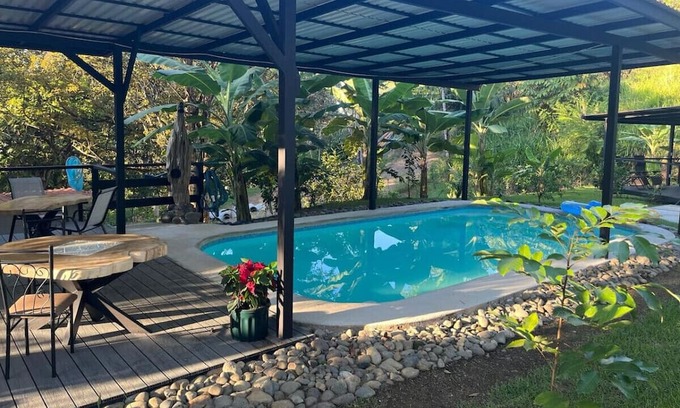 Uvita Kabine | Modern Jungle Cabana#9 - 4 Bedrooms with 2 King, 2 bunk beds and 2 bathrooms!