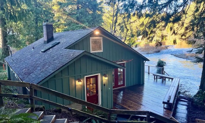 Kalama Kabine | Cozy Cabin on the River