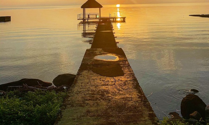 Santa Cruz Sonstige | Spacious rustic lakefront house overlooking Maderas volcano