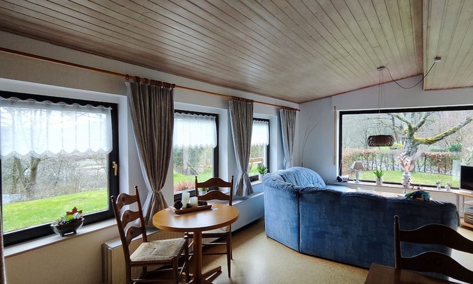 Hallenberg Wohnung | Apartment 'Sauerland Alm Winterberg' with Private Pool, Private Terrace and Wi-Fi