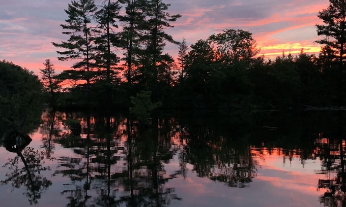 Selwyn Hütte | Island Retreat on Lower Buckhorn
