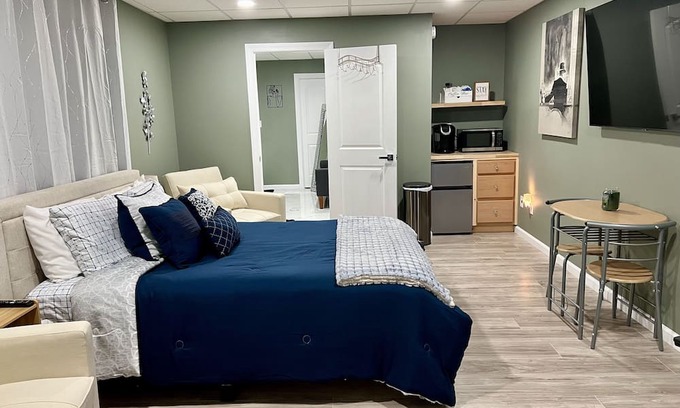 Senoia Wohnung | Cozy studio guest suite just 5 minutes from the filming location of Walking Dead