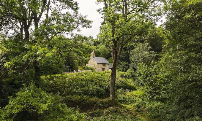 Westbrook Court Hütte | Cabalva Mill Cottage - total privacy and views over the River Wye