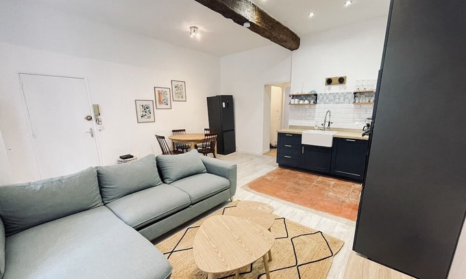 Saint - Aubin - Dupuy Wohnung | Cozy nest with terrace in Toulouse
