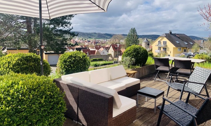 Sommerhausen Wohnung | Sunset Lounge in Weinberglage