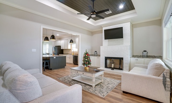 Saint Maurice Haus | Modern Natchitoches Retreat on Cane River!
