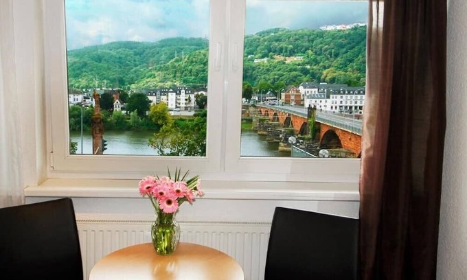 Mitte Wohnung | Comfort Doppelzimmer mit Moselblick