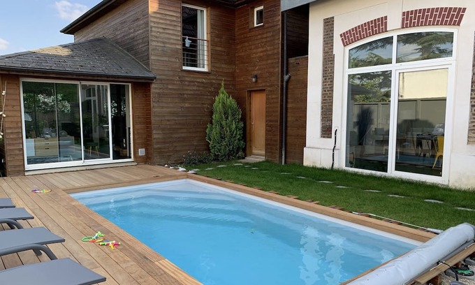 Clamart Haus | Maison Avec Piscine Chauffée 4 Chambres - JO 2024