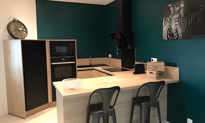 Bourg-sur-Gironde Wohnung | Apartment 'Bellevue' with Wi-Fi and Air Conditioning