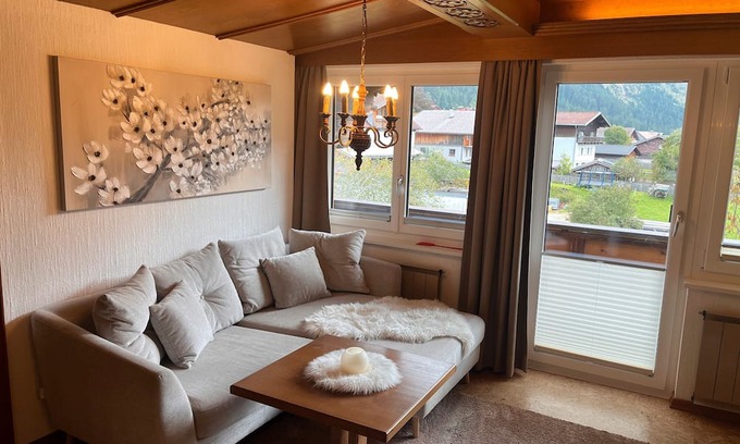 Nesselwaengle Wohnung | Apartment '19' with Mountain View, Shared Terrace and Wi-Fi