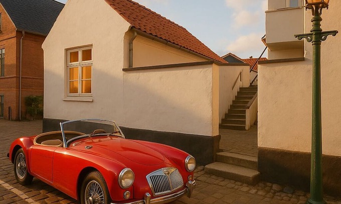 Viborg Eigentumswohnung | Charming apartment in Viborg's Latin Quarter