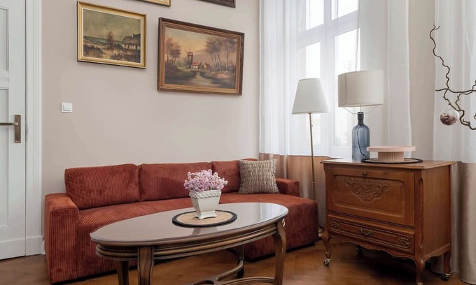 Lodz Wohnung | Piłsudskiego 55 | Łódź | Atmospheric Apartment | Bath