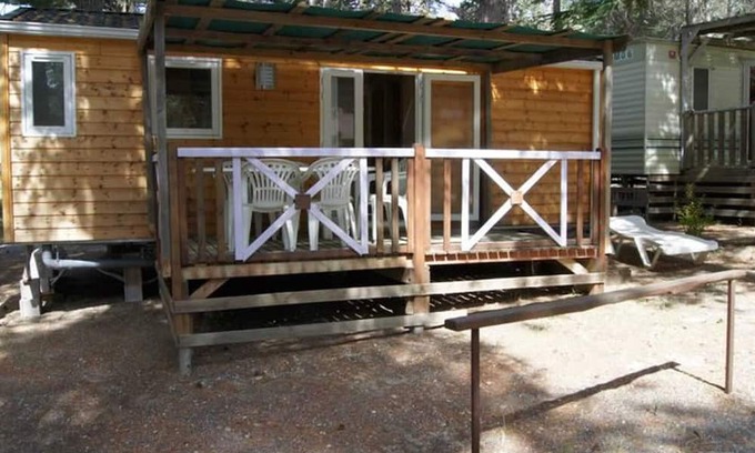 Sournia Haus | Cozy mobile home in Sournia for 6 people with terrace