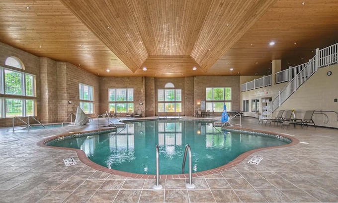 Pembine Hotel | Double Queen Comfort | 2 Units w/ Pool, Gym, Trails & Wisconsin Wilderness View!