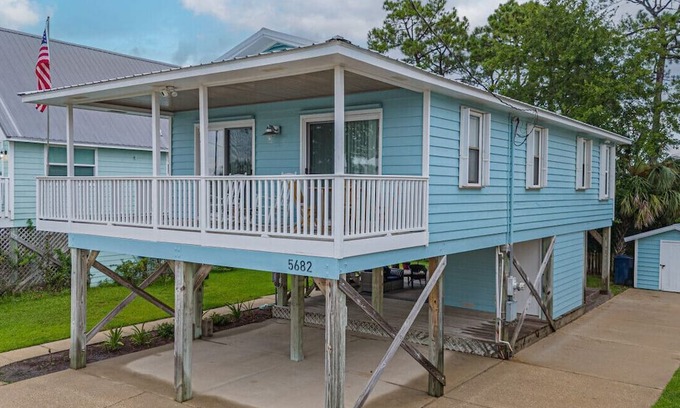 Ono Island Haus | Bear Point Bayview Cottage