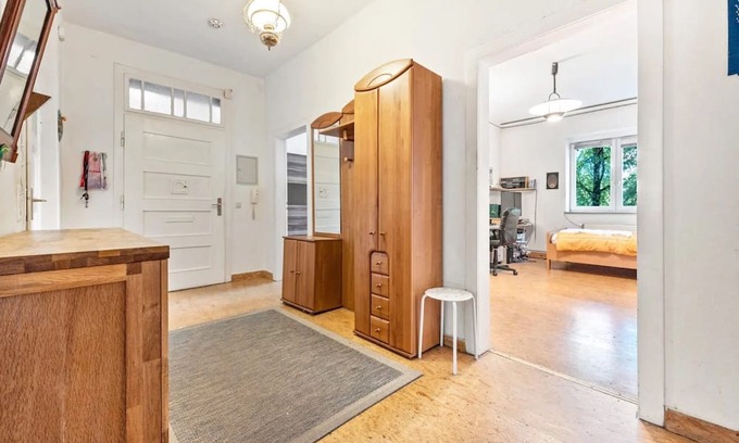 Sudstadt-Bult Wohnung | Room 'Messezimmer' with Private Terrace, Wi-Fi and Air Conditioning