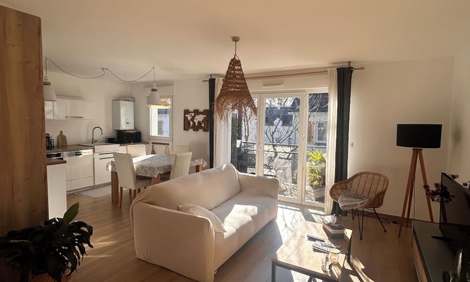 Stains Wohnung | 50m2 apartment with 1 bedroom