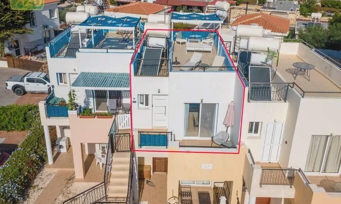 Polis Wohnung | Charming 1-bedroom apartment in Polis Chrysochous with AC, WiFi and sea view