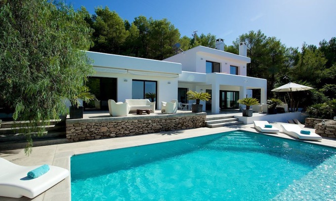 Sant Josep de sa Talaia Villa | Villa in San Jose mit 4 Schlafzimmern 8 Schlafplätzen