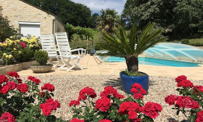 Le Vigan Haus | Haus Sèrra & Taubenschlag: Charme, Privatpool, Privatsphäre, 4-7 Pers.