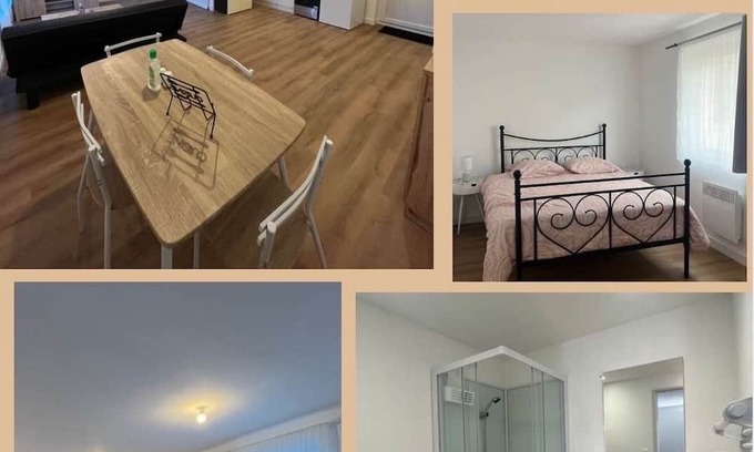 Le Breuil Wohnung | The unexpected: 2-bedroom apartment in Le Creusot / Le Breuil near Tgv station