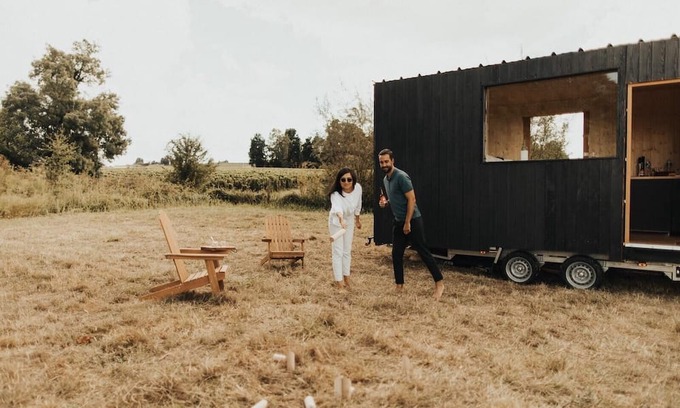 Saint-Emilion Kabine | Tiny House in the heart of an organic Saint Emilion vineyard
