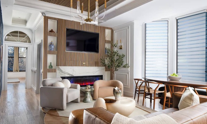 Theatre District Eigentumswohnung | Ultra-Luxe Boston Common Escape ~ Iconic Park View