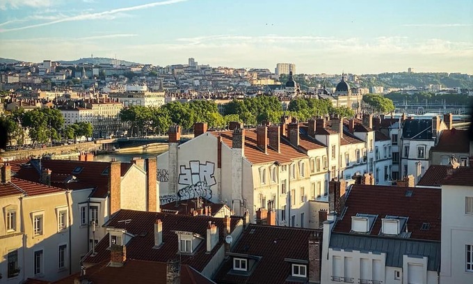Carnot - Gailleton Wohnung | Apartment rooftoop lyon center 360 degree terrace, 2 bedrooms