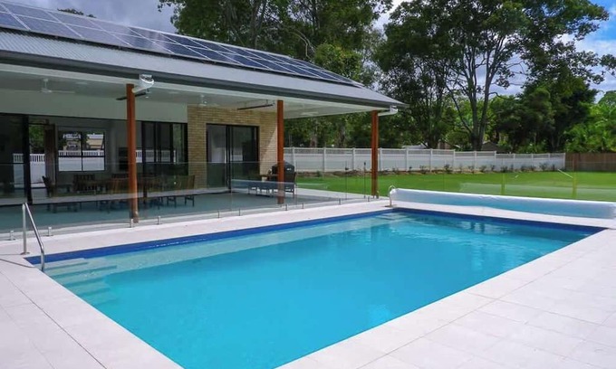 Mooloolah Valley Haus | Hinterland Haven with Heated Pool & Lush Surrounds