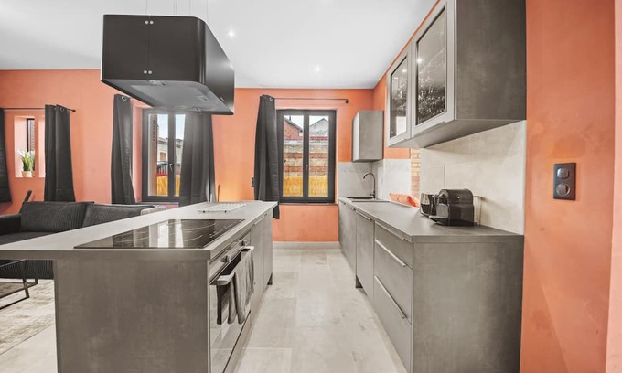 Pont-a-Mousson Haus | Fully renovated 1875 character house with private Jacuzzi and terrace.