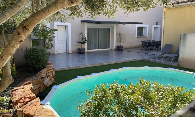 Puisserguier Haus | House in the south of France for 8 people in a peaceful setting