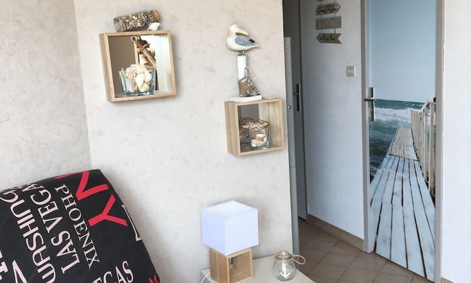 Valras-Plage Wohnung | Studio port Valras-Plage 400 m from the beach