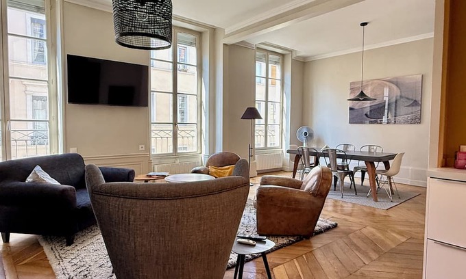 Carnot - Gailleton Wohnung | Center presqu'île, luxury apartment between Perrache station and Bellecour
