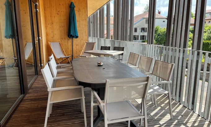 Metabief Wohnung | Le Morond - Handicap gîte for 8 people
