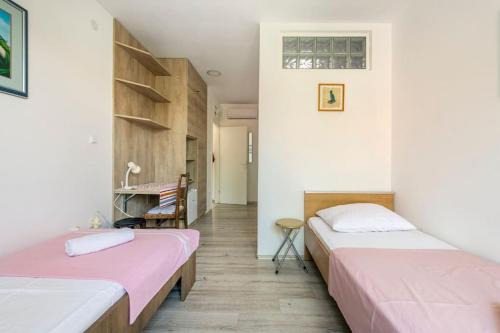 Makarska Old Town Wohnung | Makarska room 2 bets with balkon 50 m from beach